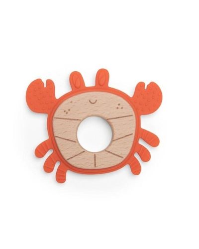 Mordedor Cangrejo madera y silicona Paulie