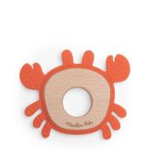 Anilla mordedor Cangrejo madera y silicona Paulie