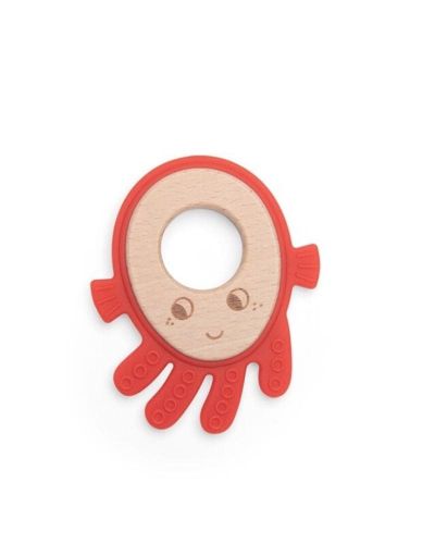 Mordedor Pulpo madera silicona Paulie