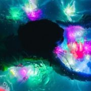 Cubos luminosos multicolor