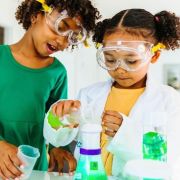 Cubos luminosos verde