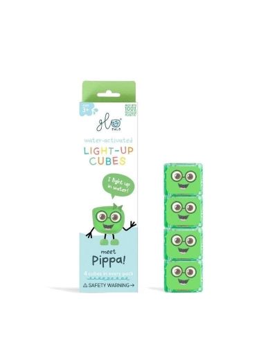 Cubos luminosos verde