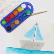 Paleta acuarelas 12 colores