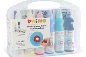 Maletín pintura para vidrio 6 colores