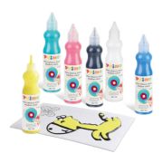 Maletín pintura para vidrio 6 colores