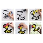 Maletín pintura para vidrio 6 colores