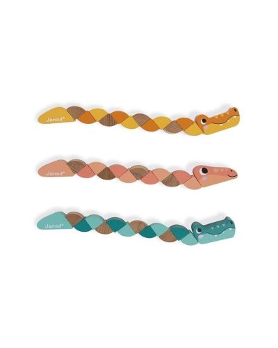 Serpiente y cocodrilo articulados