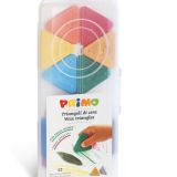 Triángulos de cera 12 colores