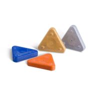 Triángulos de cera 12 colores