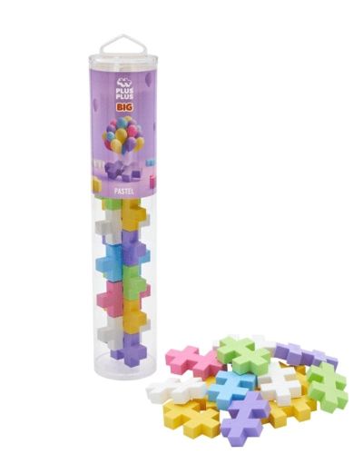 Tubo Big Plus-Plus 15 pcs Pastel