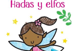 Libro de colorear hadas y elfos