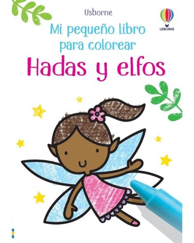 Libro de colorear hadas y elfos