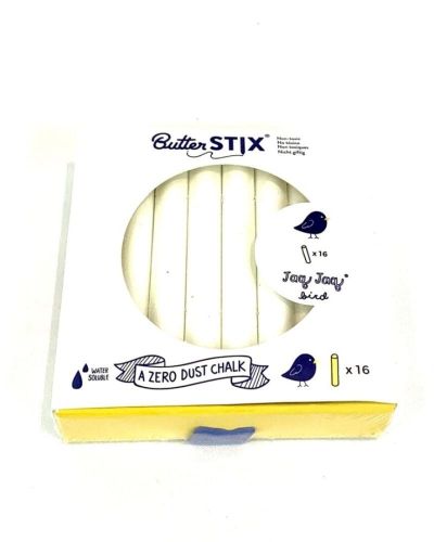 Tizas blancas sin polvo-16 unidades