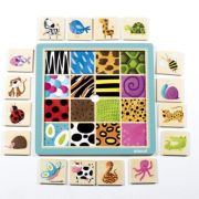 Juego puzle animales y texturas