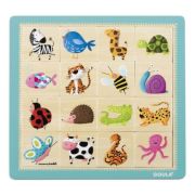 Juego puzle animales y texturas