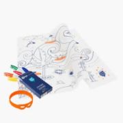 Mantel de silicona Surf con pulsera naranja