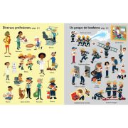 Libro de pegatinas trabajos y profesiones