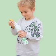 Mantel mini de silicona Dinosaurios