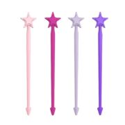 Set 4 brochetas rosa