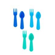 Set de mini cubiertos azules (varios colores)