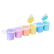 Témpera 6 colores pastel