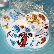 Juego Dobble impermeable para la playa