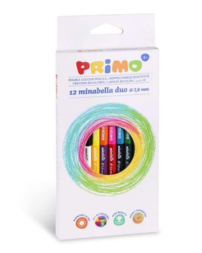 12 Lápices doble color
