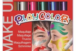 Maquillaje facial 6 colores metálicos