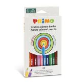 12 Lápices de colores Jumbo