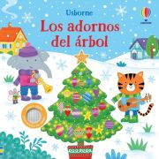 Libro musical los adornos del árbol Navidad