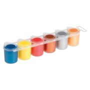 Témpera 6 colores metalizados