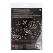 Láminas para rascar brilla en la oscuridad y crea lo que quieras