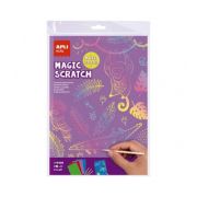 Láminas para rascar colores surtidos crea sin parar