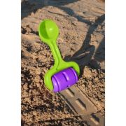 Rodillo arena carretera