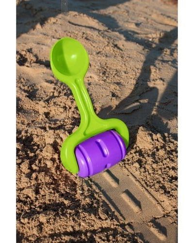 Rodillo arena carretera