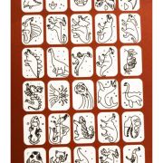 tableta dibujo dinos láminas para calcar