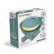 Kidykaraoke con dos micrófonos para divertirte en familia.