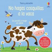 No hagas cosquillas a la vaca libro con texturas