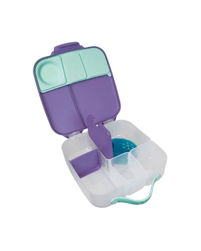 Fiambrera almuerzo 5 compartimentos con gel refrigerante (varios colores)