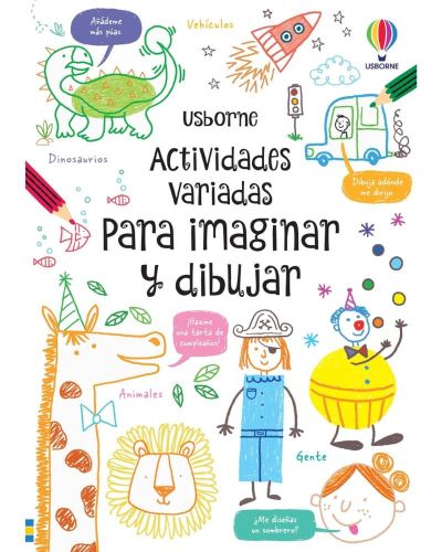 Actividades variadas para imaginar y dibujar