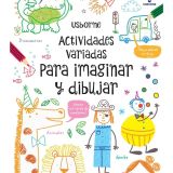 Actividades variadas para imaginar y dibujar libro creativo