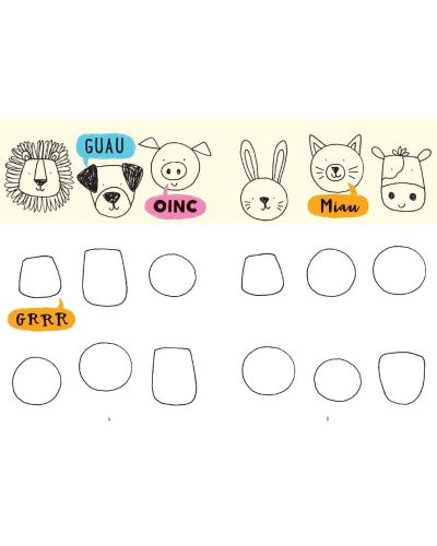 Actividades variadas para imaginar y dibujar