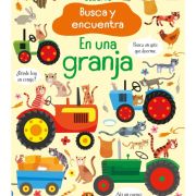 Maletín actividades en una granja busca y encuentra