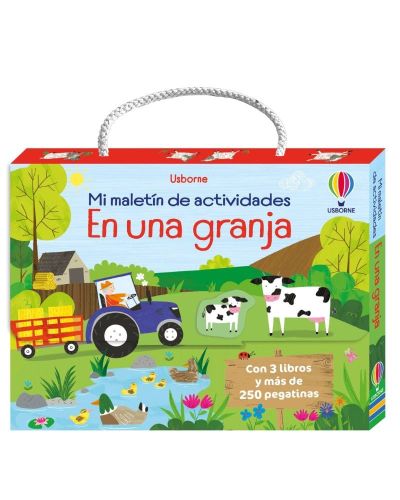 Maletín actividades en una granja