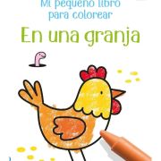 Maletín actividades en una granja libro de colorear