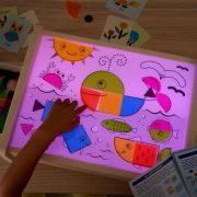 Mesa de Luz y Agua + Kit Educacional juega con agua y con luz