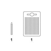 Pizarra magnética Impad negra (mediana) imaginación