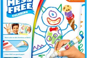 Colorea sin manchas. Recarga 30 páginas