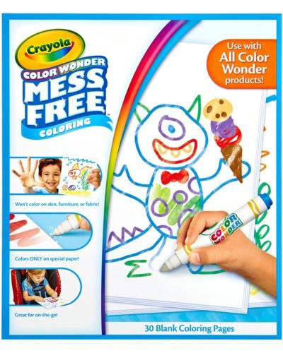 Colorea sin manchas. Recarga 30 páginas