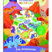 Libro aventura imantada dinosaurios para pegar y despegar